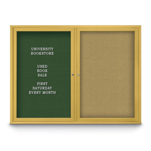 Corkboard, 18"x24", Medium Grey/Satin